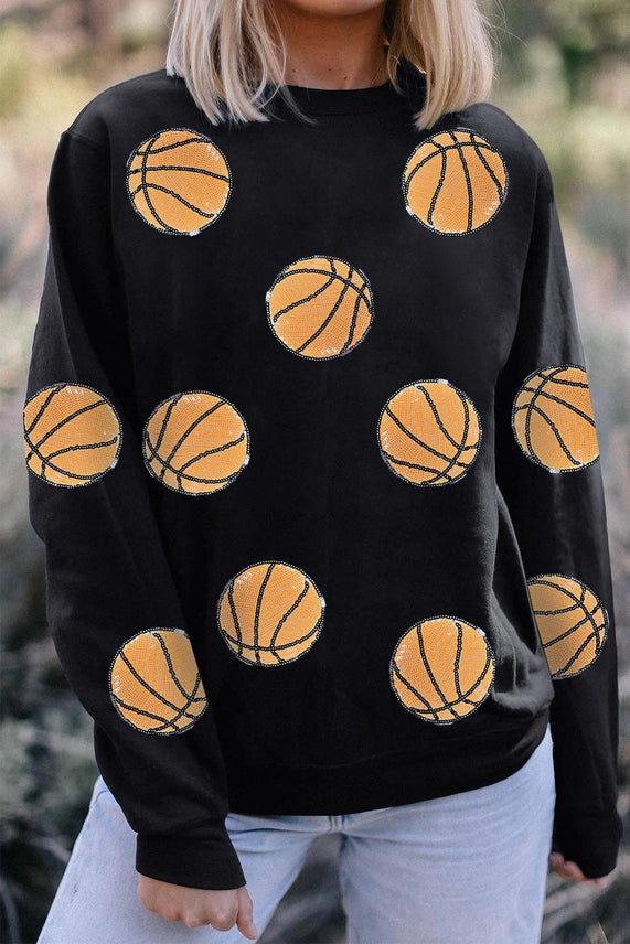 Lds Sequin Basketball Top