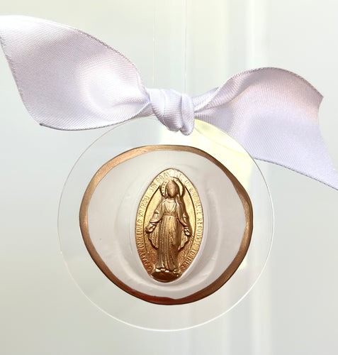 BMD Guilded Mary Ornament