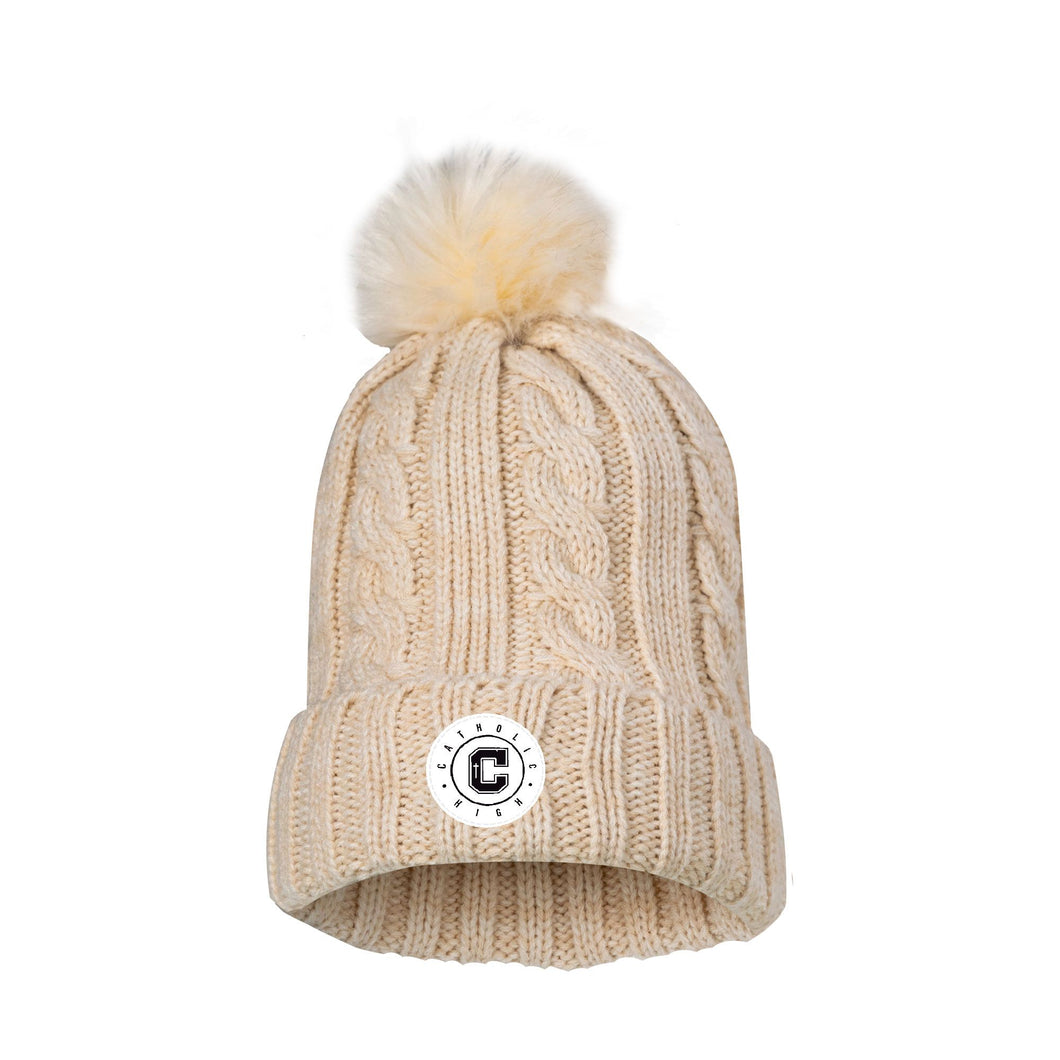 Wm Cable Knit Beanie