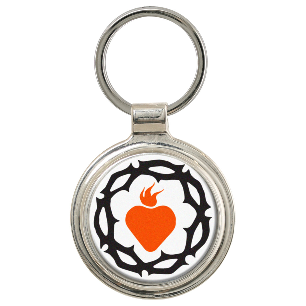 Sacred Heart Key Tag
