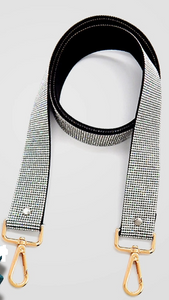 silver/blk pursestrap