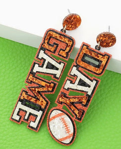 Fball Gameday earring