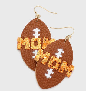 Mom Fball earrings