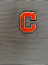 collier stripe polo