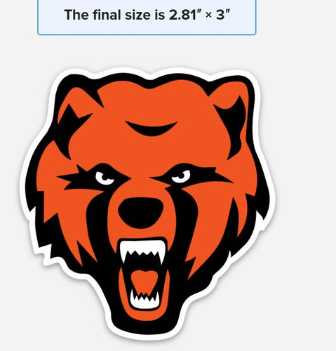 CLEAR BEAR STICKER