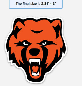 CLEAR BEAR STICKER