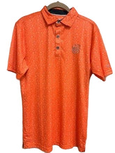 football print polo