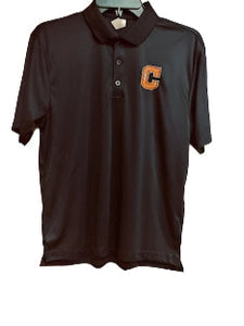 youth blk polo