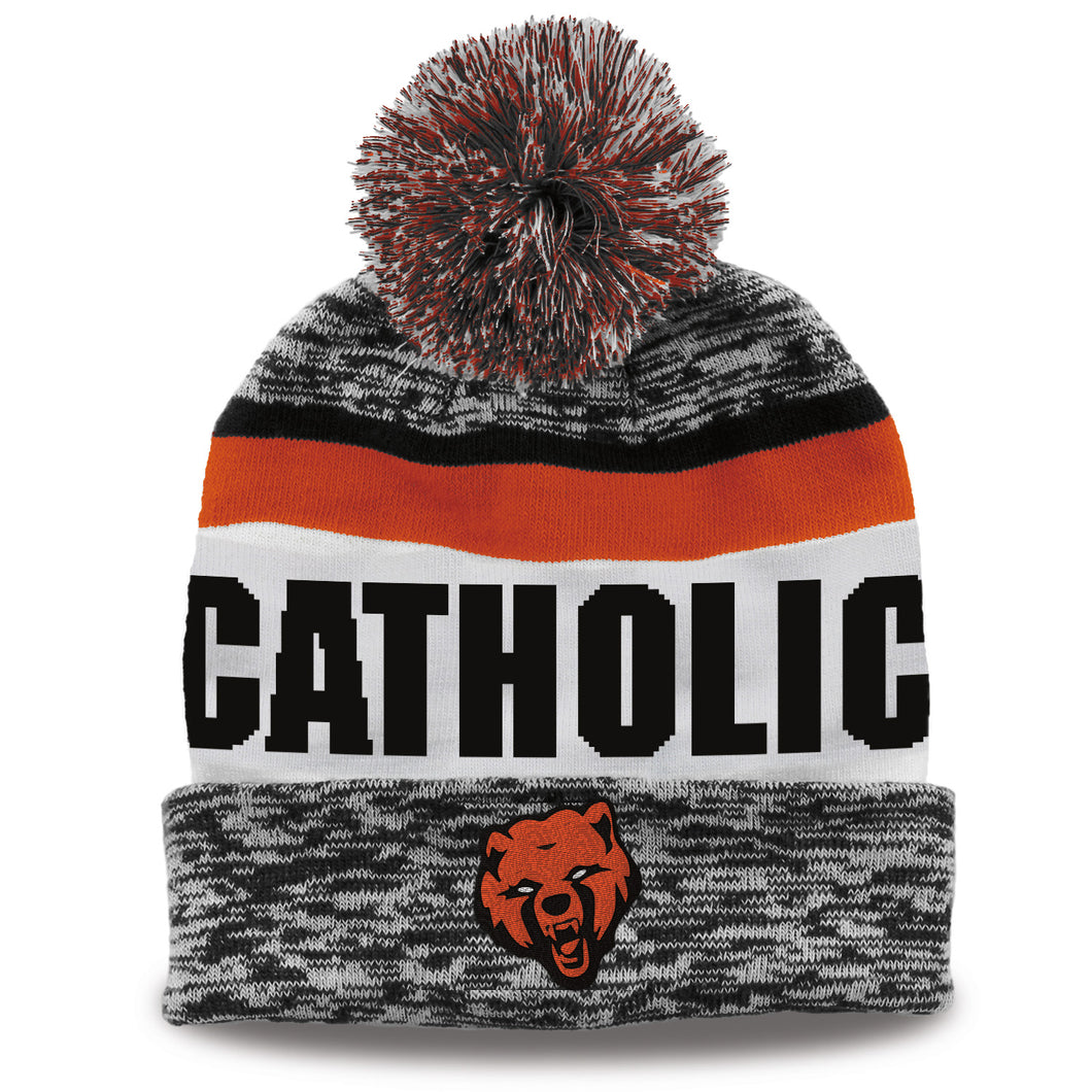 The Game Knit Pom Pom Hat